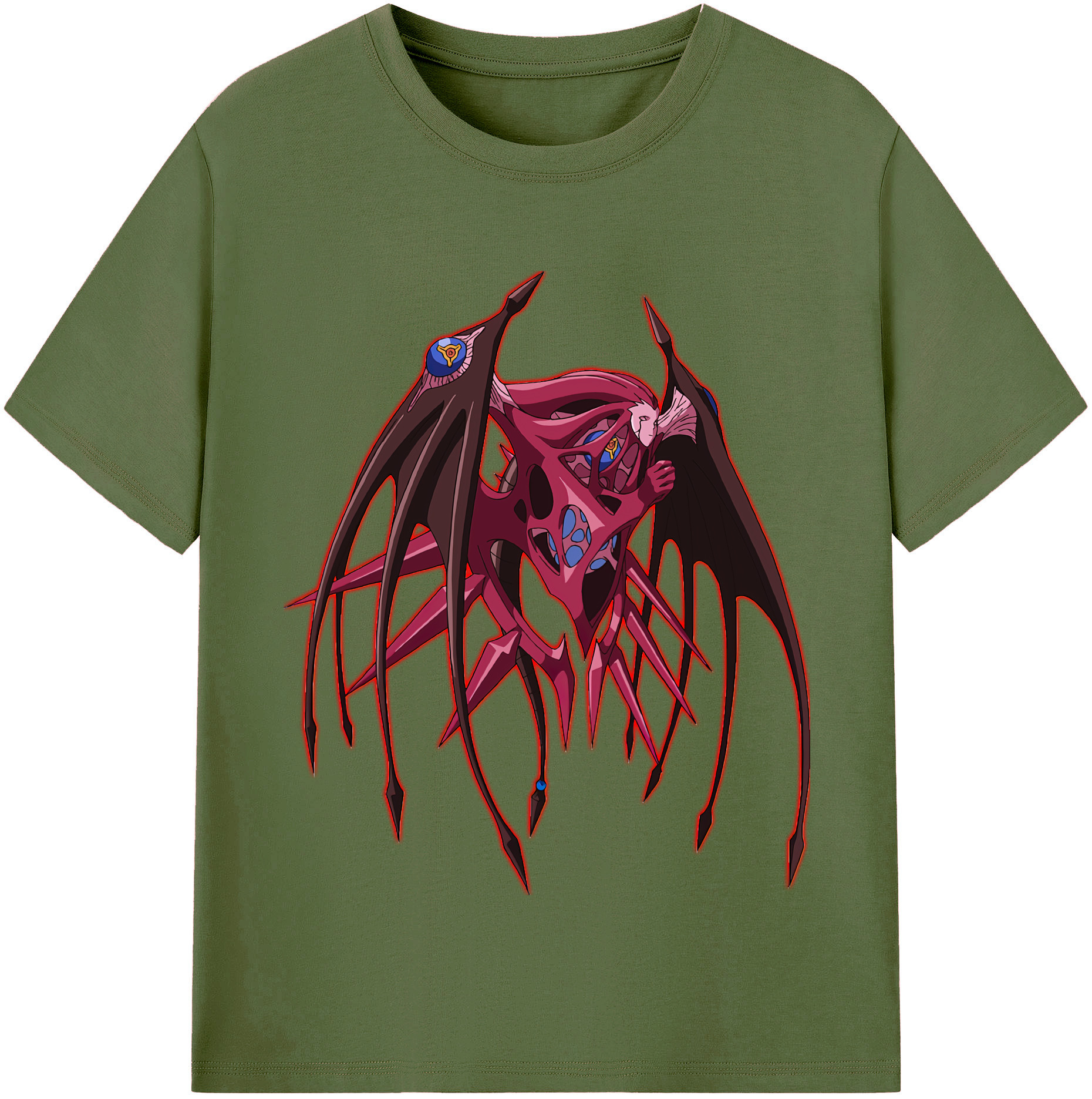 （画像用） 遊☆戯☆王 Yu-Gi-Oh! 綿100％半袖Tシャツ（フロントプリント）